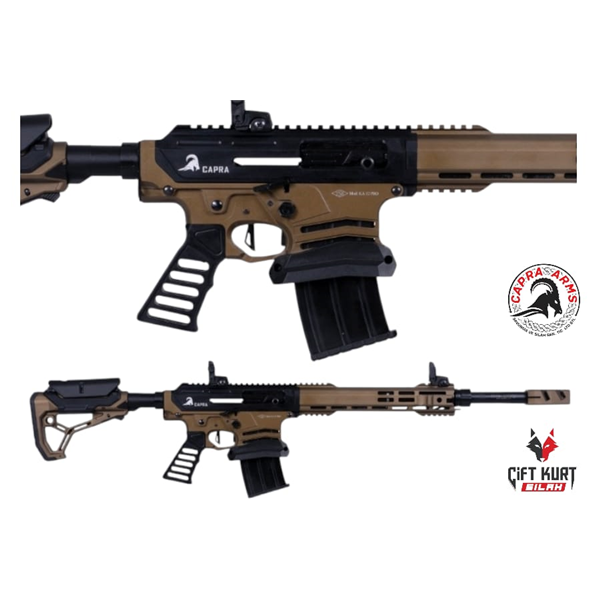 CAPRA ARMS KA-12 PRO BRONZ ŞARJÖRLÜ YARI OTOMATİK AV TÜFEĞİ